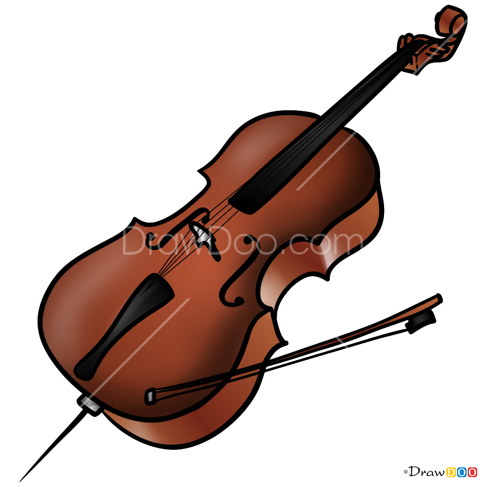 How to Draw Cello, Musical Instruments
